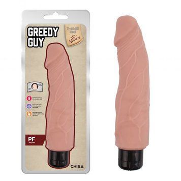 Вагинальный вибратор Chisa Greedy Guy телесного цвета &mdash;  фото товара 1