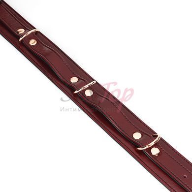 Наручники Liebe Seele Wine Red Thigh Cuffs L Size &mdash;  фото товара 6