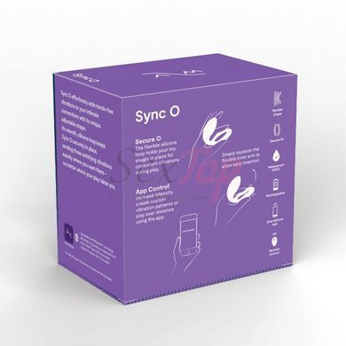 Смарт-вибратор для пар We-Vibe Sync O Light Purple &mdash;  фото товара 11