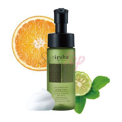Піна для інтимного догляду Iroha Intimate Wash Foam Type Bergamot and Bitter Orange 150 мл,  - 2