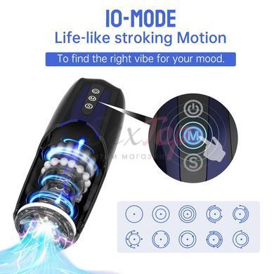 Интерактивный смарт мастурбатор Magic Motion Xone, имитация фрикций, 10 режимов, турбо-кнопка &mdash;  фото товара 4