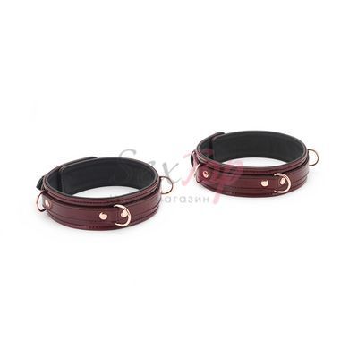 Наручники Liebe Seele Wine Red Thigh Cuffs L Size &mdash;  фото товара 2