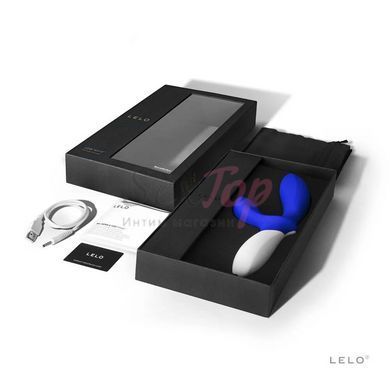 Массажер простаты LELO Loki Wave Federal Blue, 2 мотора, манящее движение + стимуляция промежности &mdash;  фото товара 5