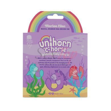 Вибратор-единорожка Unihorn - C Horse - Marina Lilac, вагинально-клиторальная стимуляция &mdash;  фото товара 8