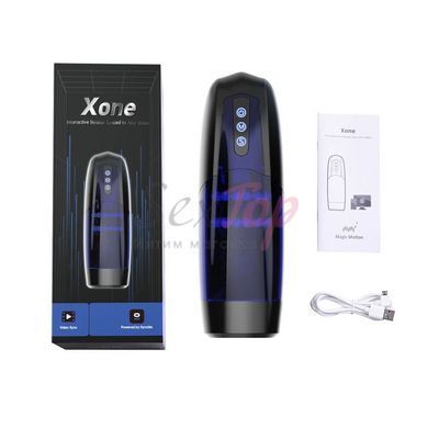 Интерактивный смарт мастурбатор Magic Motion Xone, имитация фрикций, 10 режимов, турбо-кнопка &mdash;  фото товара 7