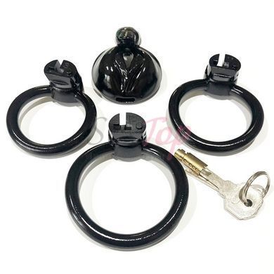Пояс верности мужской БДСМ с замком розового цвета Bdsm4u &mdash;  фото товара 2