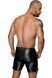 Мужские шорты Noir Handmade H061 Powerwetlook shorts - 3XL &mdash; фото 3 из 5