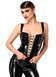 Корсет Noir Handmade F379 Dominae Frontbind PVC Corset Top XL &mdash; фото 3 з 9