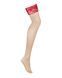 Панчохи під пояс із широким мереживом Obsessive Lacelove stockings M/L &mdash; фото 3 з 5