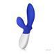 Массажер простаты LELO Loki Wave Federal Blue, 2 мотора, манящее движение + стимуляция промежности &mdash; фото 1 из 5