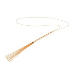 Цепочка плеть на шею Bijoux Indiscrets MAGNIFIQUE Necklace Whip - Gold Золотистый 1