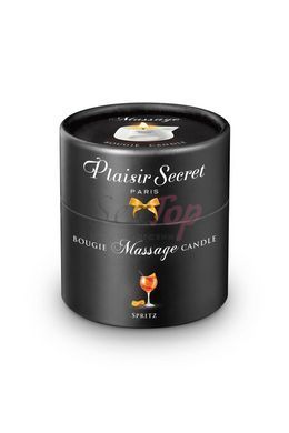 Масажна свічка Plaisirs Secrets Spritz (80 мл) подарункове паковання, керамічний посуд - фото товару 2