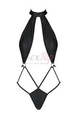 Боди-халтер из экокожи Passion JANNIES BODY XXL/XXXL black &mdash;  фото товара 3