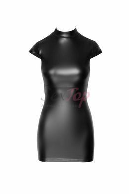 Платье Noir Handmade F309 Fantasy wetlook mini dress with lace up back - S &mdash;  фото товара 4