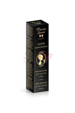 Стимулювальний блиск для губ Plaisirs Secrets Stimulating Oral Gloss Baiser Brulant (7 мл) - фото товару 2