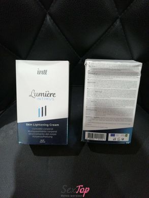Крем для освітлення шкіри Intt Lumiere (15 мл) (м'ята упаковка!!!) SO3509-R фото