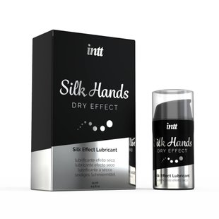 Ультрагуста силіконова змазка Intt Silk Hands (15 мл) з матовим ефектом, шовковистий ефект - SO2923