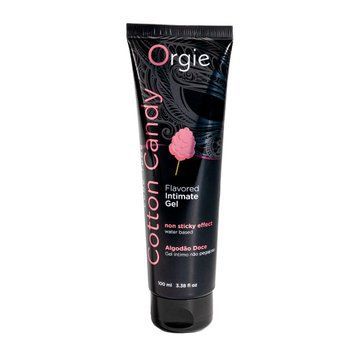 Лубрикант на водной основе Orgie Lube Tube Cotton Candy, 100 мл, со вкусом и ароматом сладкой ваты,  - 1