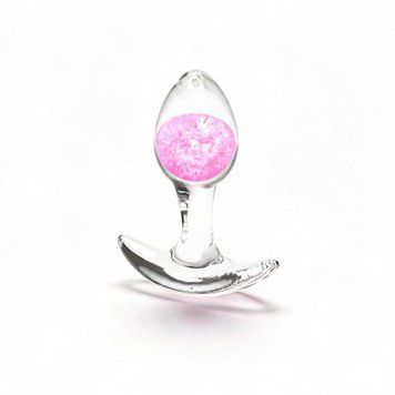 Анальна пробка NS Novelties Cosmic Glams - Small - Pink - фото товару 1