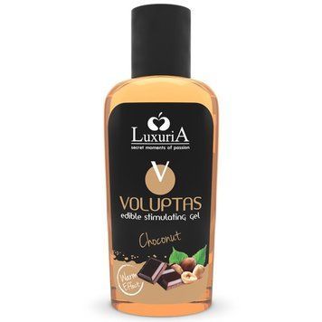 Массажный гель Luxuria Voluptas Edible Warming Effect Choconut, 100мл,  - 1