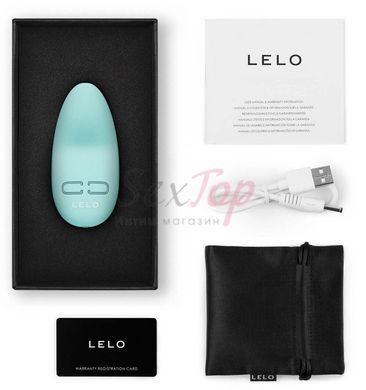Вібратор LELO Lily 3 Polar Green - фото товару 4