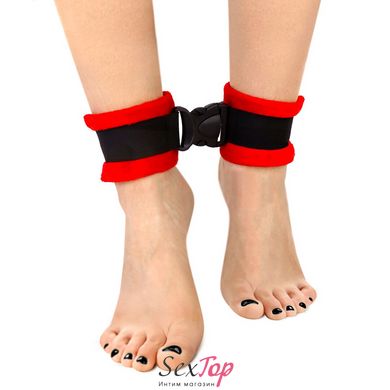 Поножи Art of Sex Ankle Cuffs - Soft Touch Червоні SO8498 фото