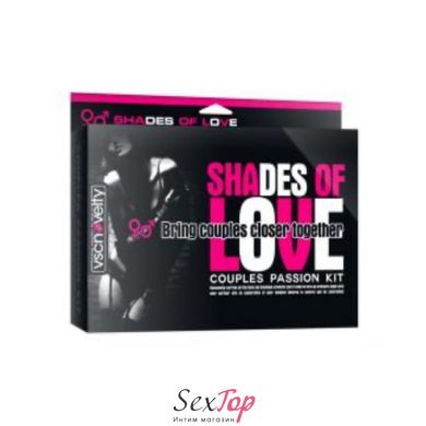 Набор для бдсм игр из 8-ми предметов черно-фиолетовый Shades of Love IXI60657 фото
