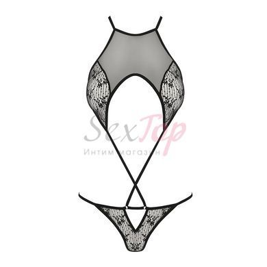 Ажурное боди AZALIA BODY black L/XL Passion &mdash;  фото товара 3