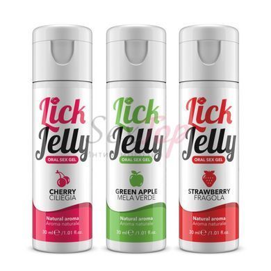 Оральный лубрикант Lick Jelly Oral Sex Gel Cherry, 50мл &mdash;  фото товара 2