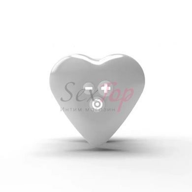 Вібратор для клітора Mystim Heart&acute;s Desire White, 8 режимів, дуже потужний,  - 3