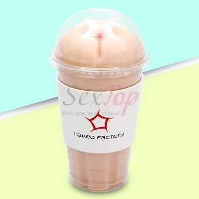 Мастурбатор-анус Naked Factory Cup Sleeve A-1, сквозной &mdash;  фото товара 9