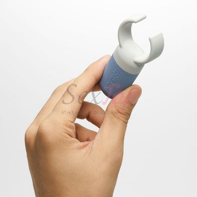 Вібратор на палець Tenga SVR one BLUE - фото товару 3