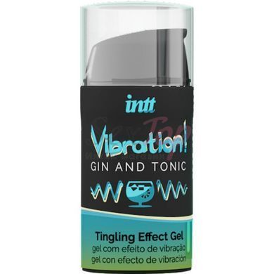 INTT - POWERFUL INTIMATE STIMULANT LIQUID VIBRATOR GEL GIN & TONIC 15ML &mdash;  фото товара 3