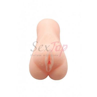 Мастурбатор-вагина Wooomy Squeeezy Masturbator Vagina, мягкие открытые губы, 13,2х5,4 см &mdash;  фото товара 2