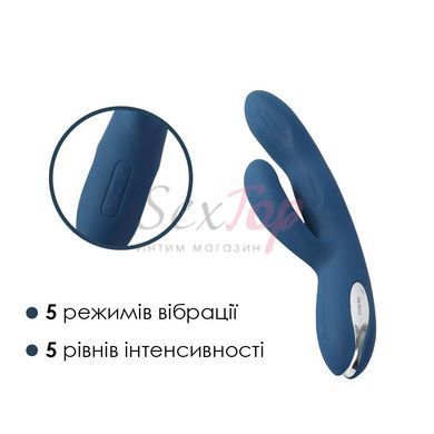 Вібратор-кролик Svakom Aylin, пульсівна ділянка для точки G - фото товару 3