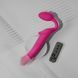 Безремінний страпон з вібрацією Strap-On-Me Vibrating Fuchsia M, діаметр 3,8 см, пульт ДК, регульований &mdash; фото 2 з 12