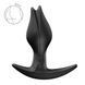 Анальная пробка Fun Factory BOOTIE FEM Black, в виде бутона, диаметр 2,9 см, тонкий ограничитель &mdash; фото 4 из 9
