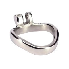 Фигурное металическое кольцо для поясов верности с встроеным замком ST310-051 фото