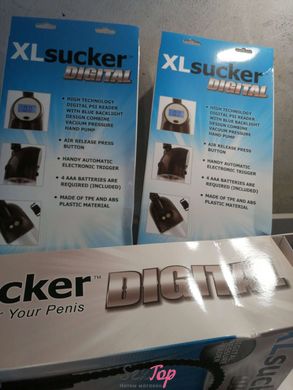 Вакуумная помпа XLsucker Digital с электронным манометром (мятая упаковка!!!) E22152-R фото