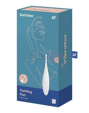 Вибратор для клитора Satisfyer Twirling Fun White &mdash;  фото товара 4