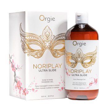 Гель для NURU-масажу Orgie &ndash; Noriplay Ultra Slide (500 мл), екстракт морських водоростей, простирадло,  - 1