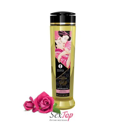 Массажное масло Shunga Aphrodisia - Roses (240 мл) натуральное увлажняющее SO4807 фото