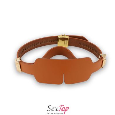 БДСМ-набор LOCKINK Teasing & Impact-Play Brown Set - SX0824