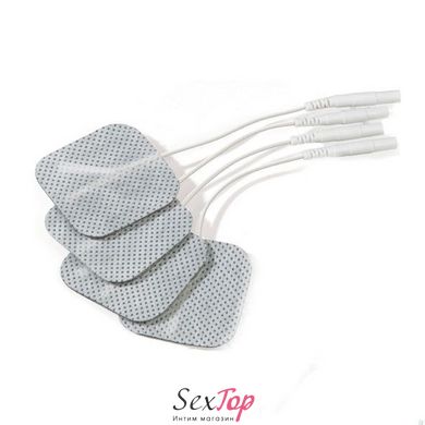 Самоклеючі електроди Mystim (4 шт) для електростимуляції, провідні SO2973 фото