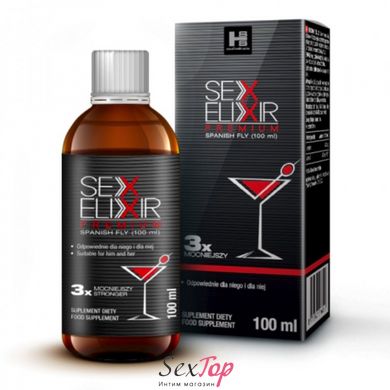 Возбуждаючее средство для мужчин и женщин Sex Elixir Premium, 100мл IXI58128 фото