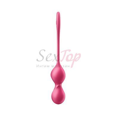 Вагинальные шарики с вибрацией Satisfyer Love Birds 2 Connect App Red &mdash;  фото товара 2