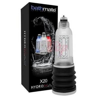 Гідропомпа Bathmate Hydromax 5 Clear (X20), для члена довжиною від 7,5 до 12,5 см, діаметр до 4,5 см - фото товару 2
