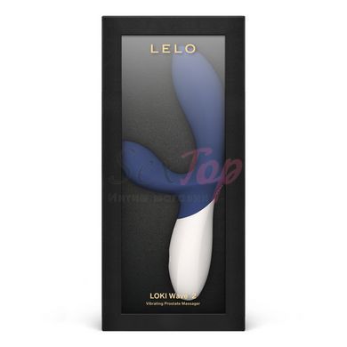 Массажер простаты LELO Loki Wave 2 Base Blue, 2 мотора, манящее движение + вибрация &mdash;  фото товара 3