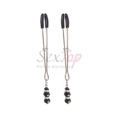 Зажимы для сосков Art of Sex - Nipple Clamps Lovely Black &mdash;  фото товара 2