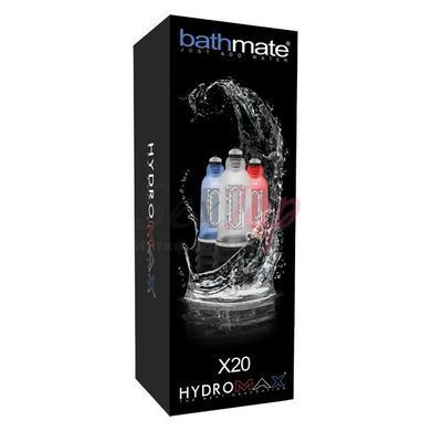 Гідропомпа Bathmate Hydromax 5 Clear (X20), для члена довжиною від 7,5 до 12,5 см, діаметр до 4,5 см - фото товару 3